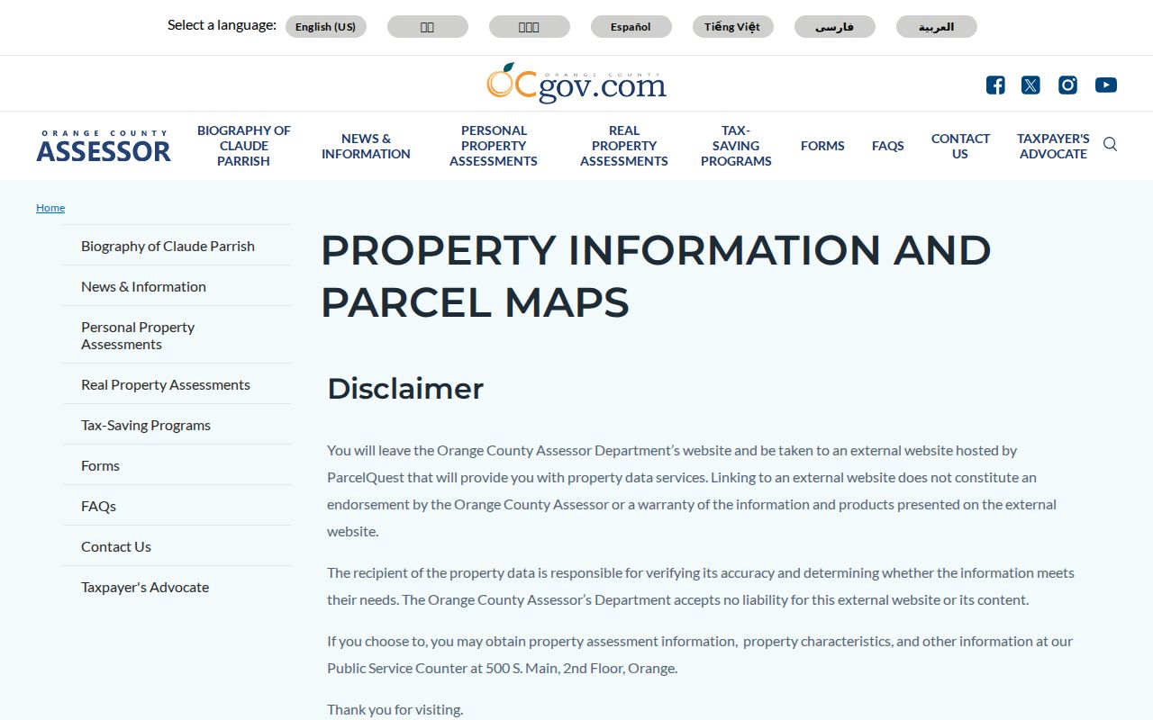 Yorba Linda people search Orange County property records